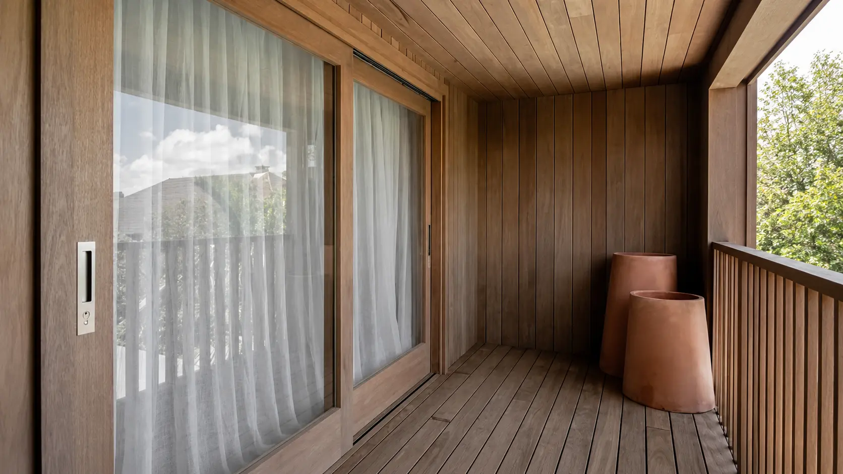 A sleek Sydney home wrapped in timber slats and highlights Wall Cladding Sydney in action