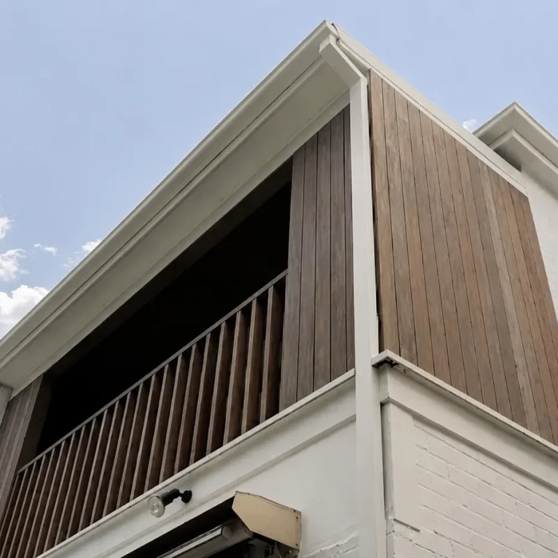 Modern Wall Cladding Sydney home featuring timber, metal and render exterior design